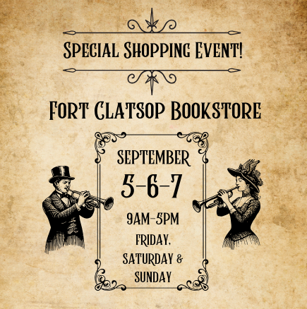 Fort Clatsop Bookstore Rummage Sale Sept. 5, 6, 7