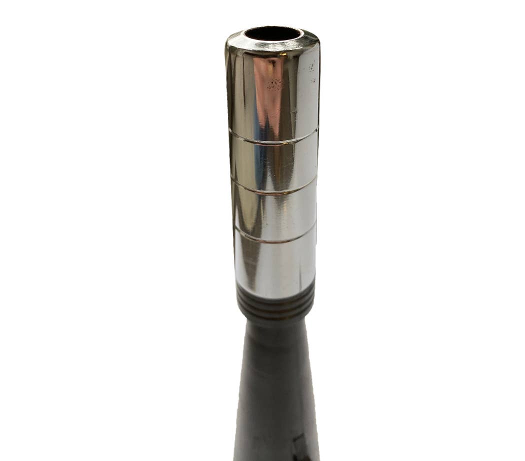 Fog Horn with Chrome Reed- Antique Vintage Style, 13-1/2"
