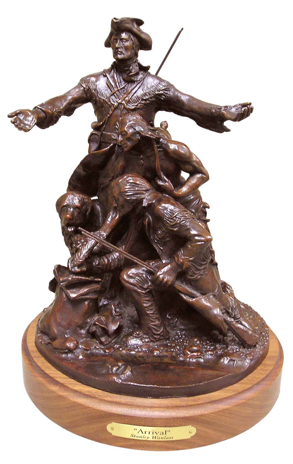 Arrival - Bronze Statue