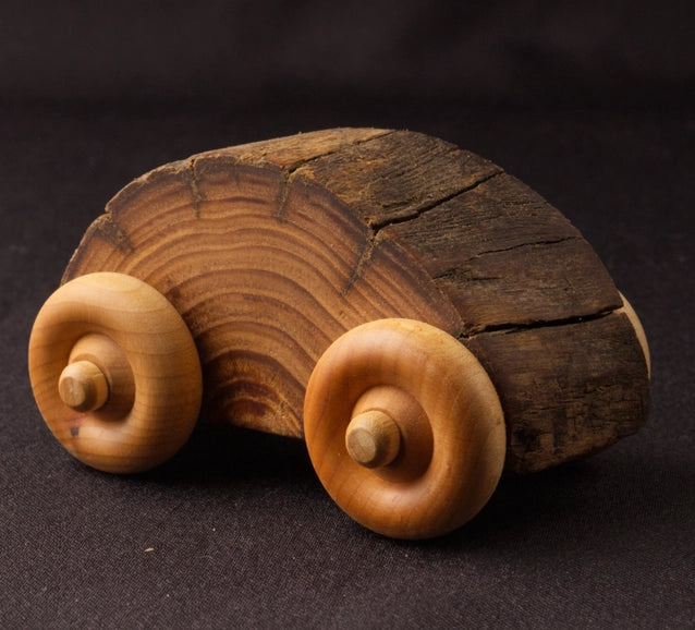 Rustic Wooden Car