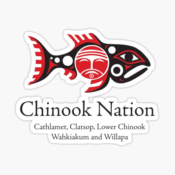 Sticker: Chinook Indian Nation