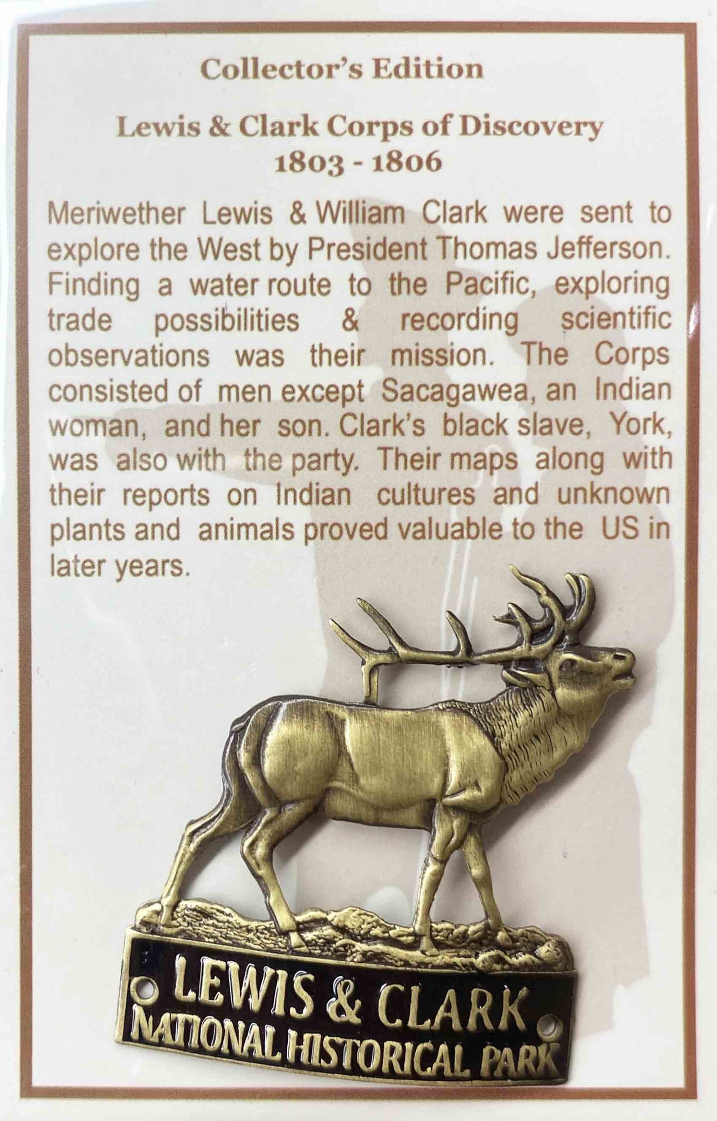 Hiking Medallion: Elk LCNHP