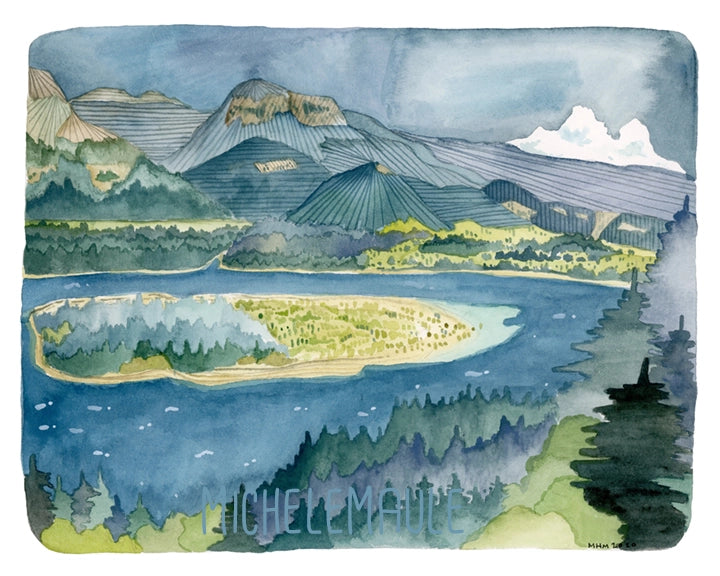 Postcard: Columbia Gorge MM