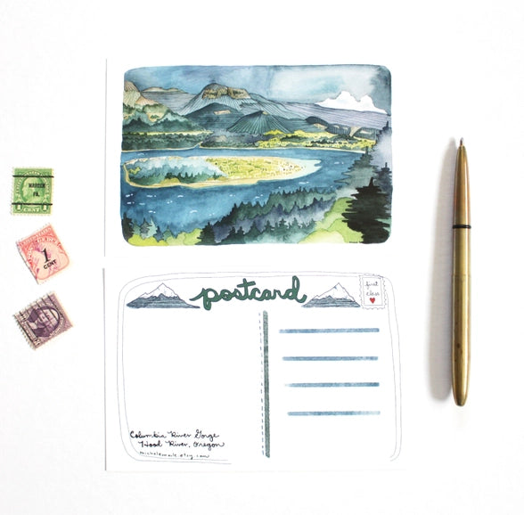 Postcard: Columbia Gorge MM