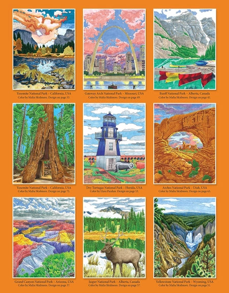 Coloring Book: National Parks
