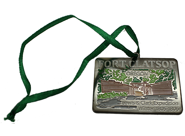 Fort Clatsop Metal Ornament