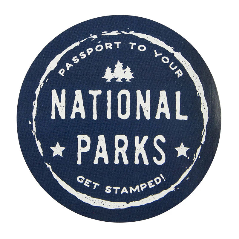 Round Passport Sticker