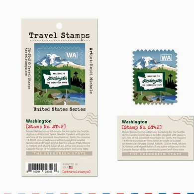 Travel Passport Stamps