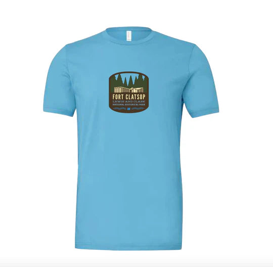 Tshirt: Fort Clatsop Sea Blue XL