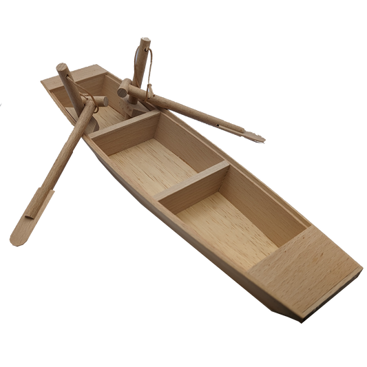 Wood Pirogue Toy Boat SALE