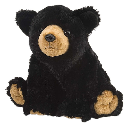 Plush Black Bear 12"