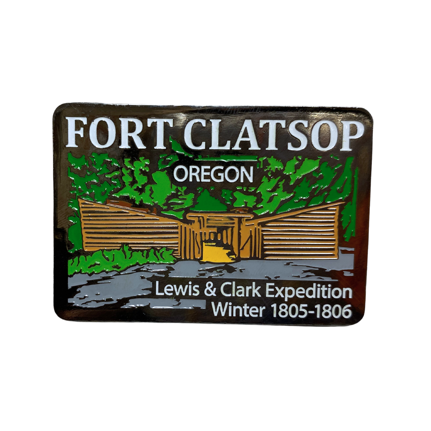 Magnet: Fort Clatsop (Metal)