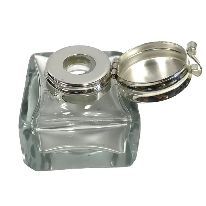 Square Glass Inkwell