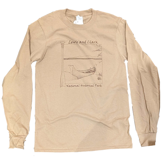 Tshirt: Canoe Long Sleeve SAND