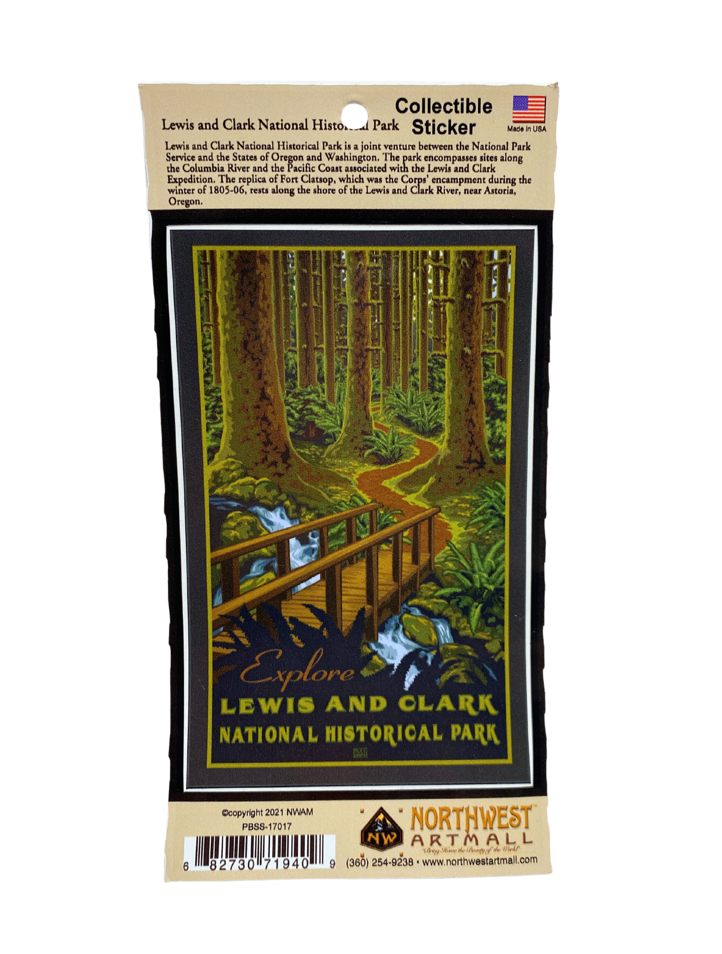 Sticker: Shady Forest