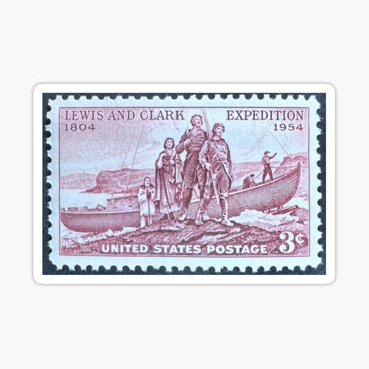 Sticker: 1954 Stamp