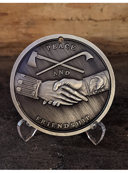Peace Medal: 3"