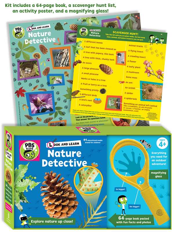 Look and Learn Nature Detective by Sarah Parvis: Novelty; 64 pages / English