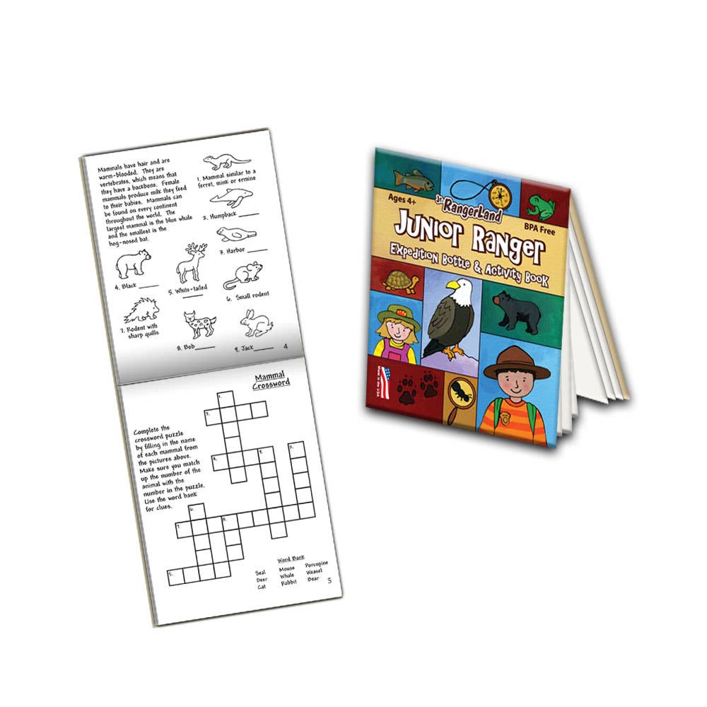 Junior Ranger Expedition Bottle and Activity Book
