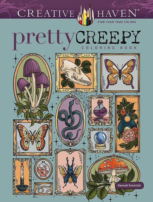 Coloring Book: Pretty Creepy