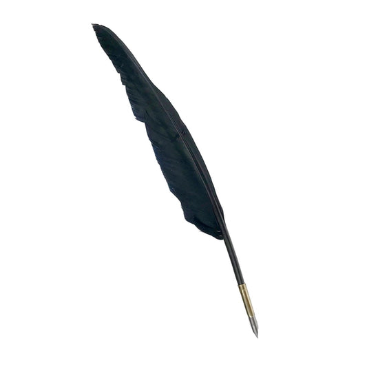 Black Feather Quill Pen