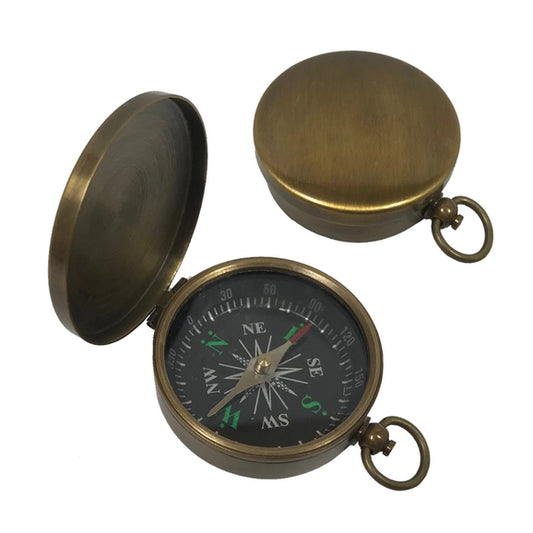 Compass: Antique Brass
