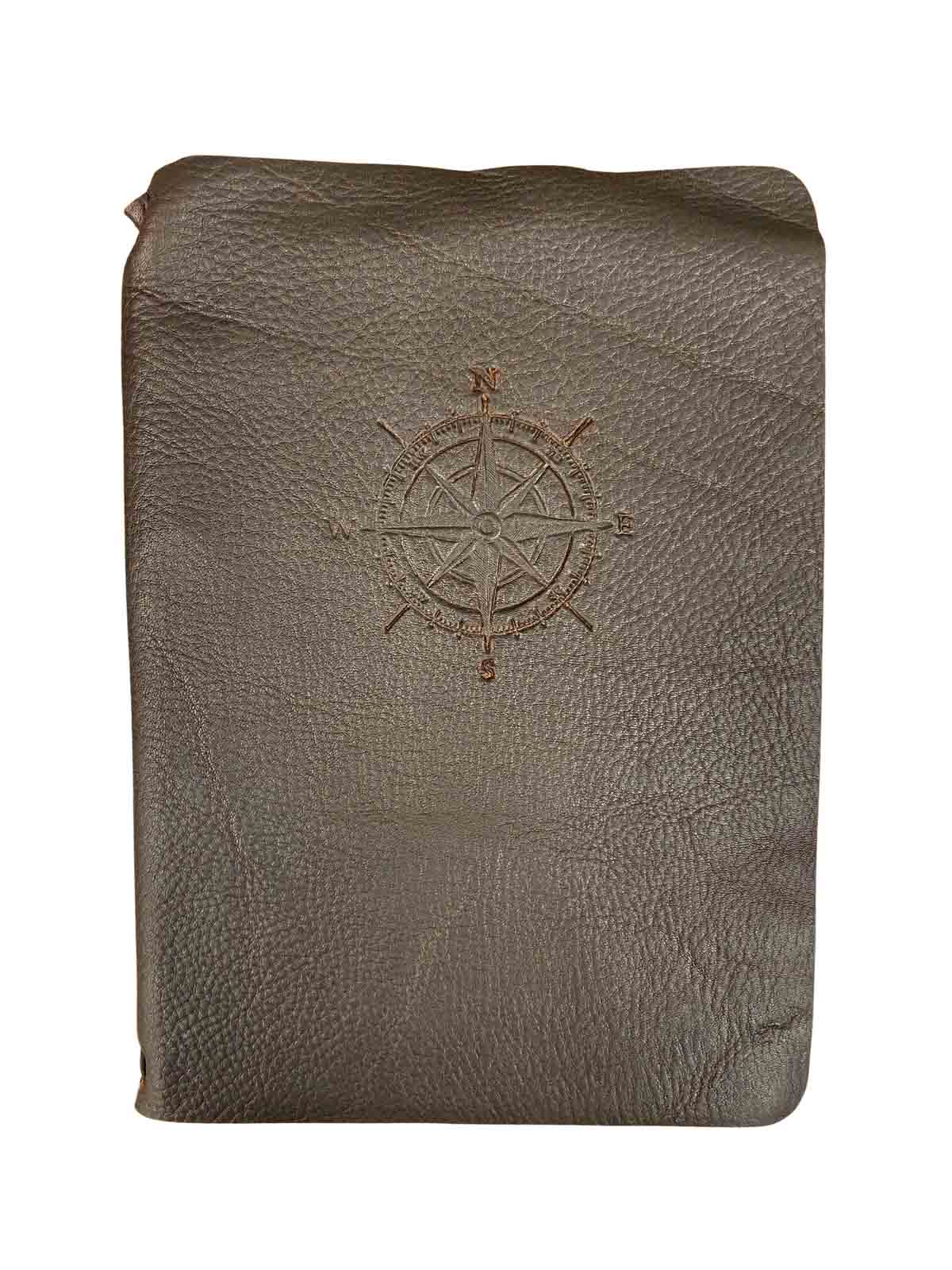 Journal: Leather w/Compass SALE