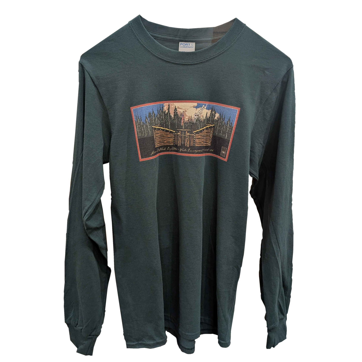 Tshirt: Fort Art LS GREEN