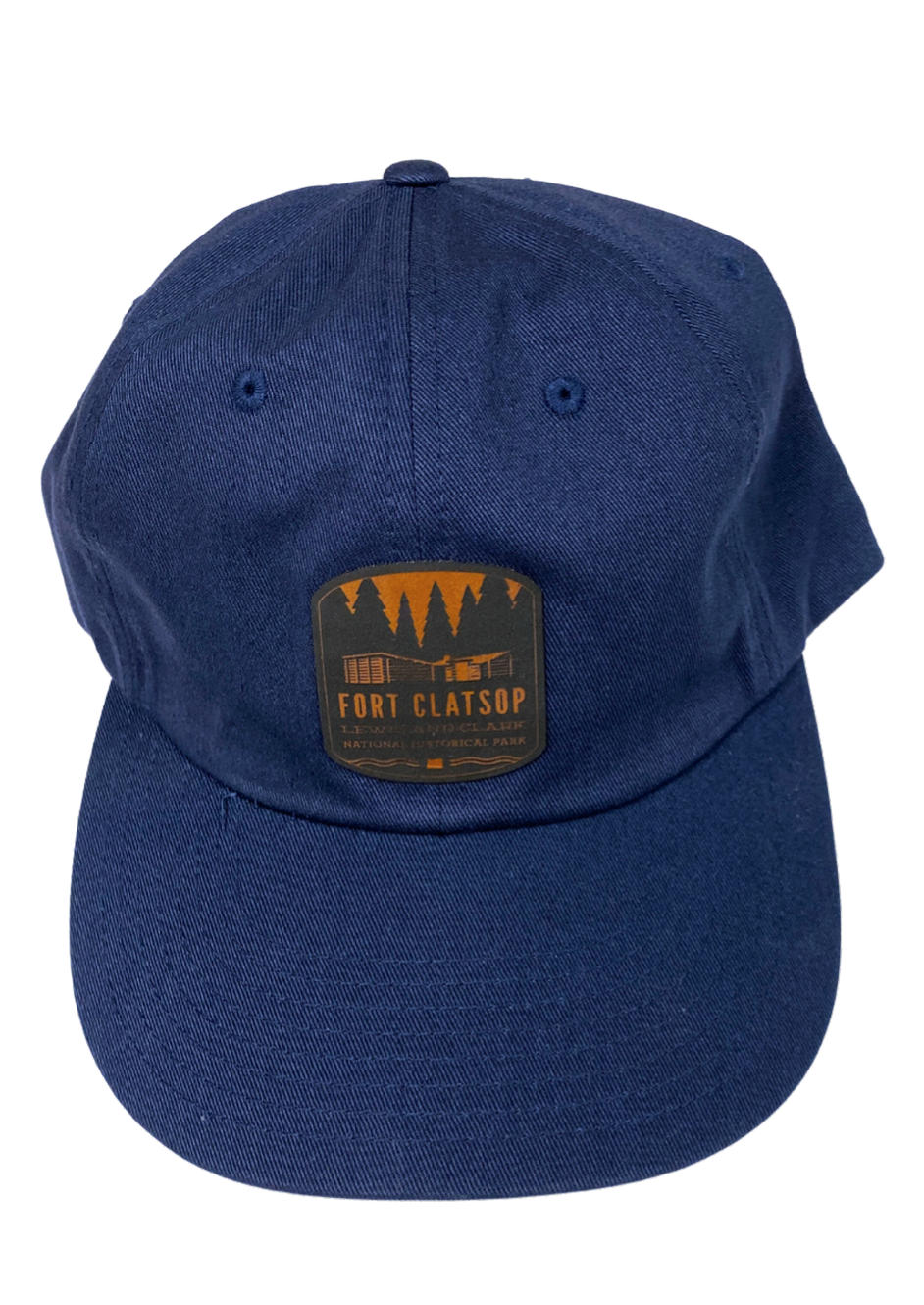 Hat: Fort Clatsop Navy w/ Leather patch