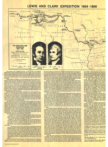 Historical Document of the Lewis and Clark Expedition 1804-1806
