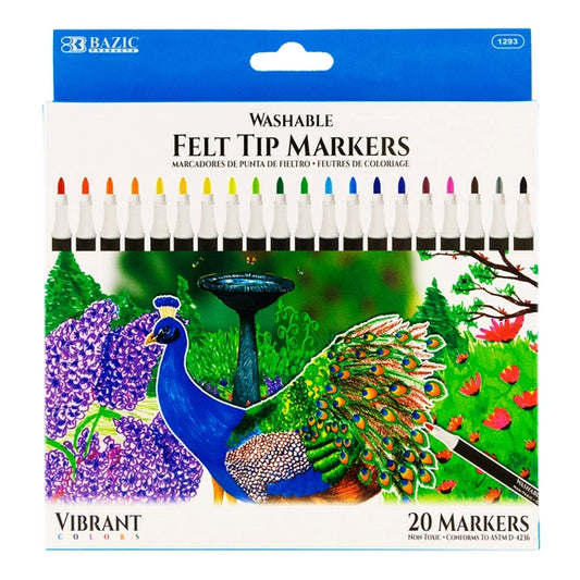 Markers set of 20