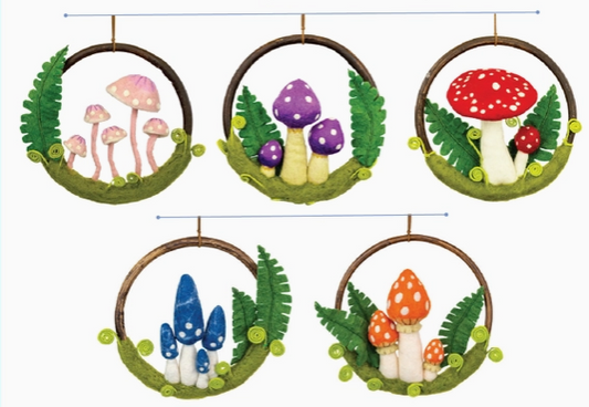 Mushroom Ring, assorted
