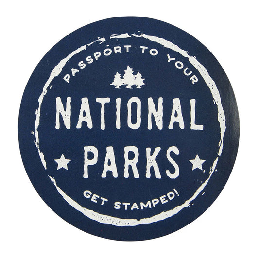 Round Passport Sticker