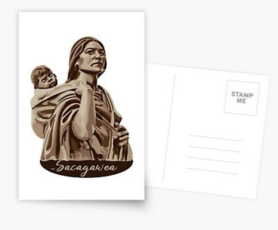 Postcard: Sacagawea Portrait