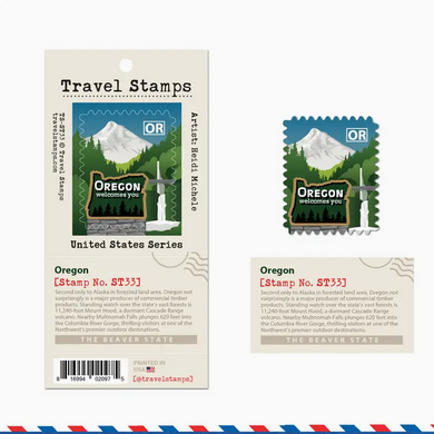 Travel Passport Stamps