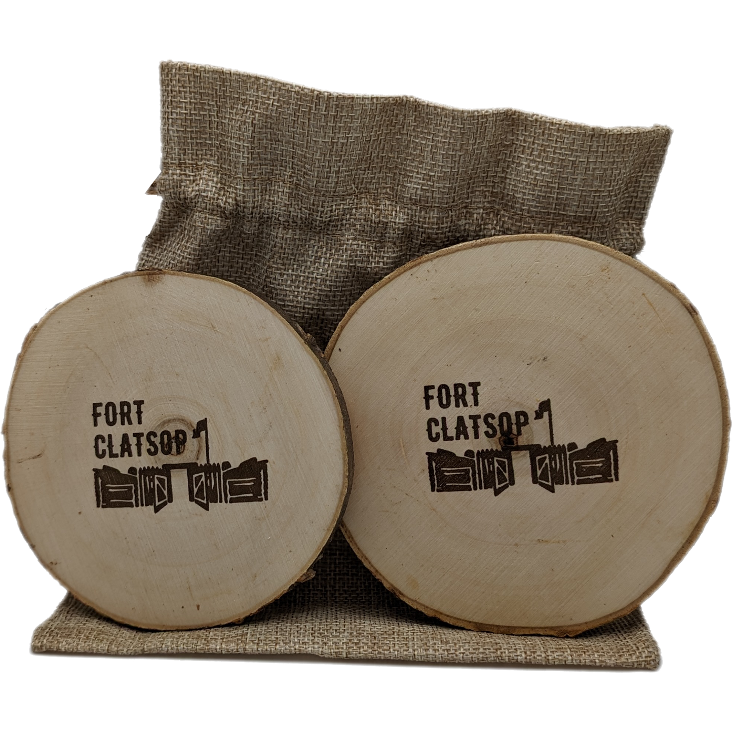 Coasters: Wood Slice FC