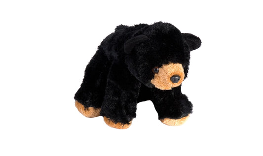 Plush Black Bear 8"