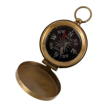 Compass: Antique Brass