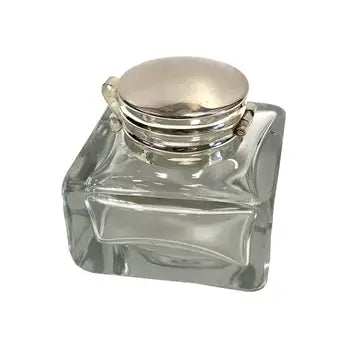 Square Glass Inkwell