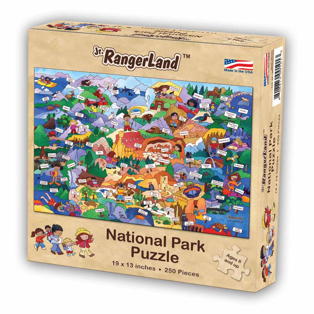 Jr. RangerLand National Park Puzzle - 250 piece