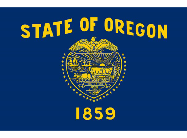 Flag: Oregon 3x5 MD