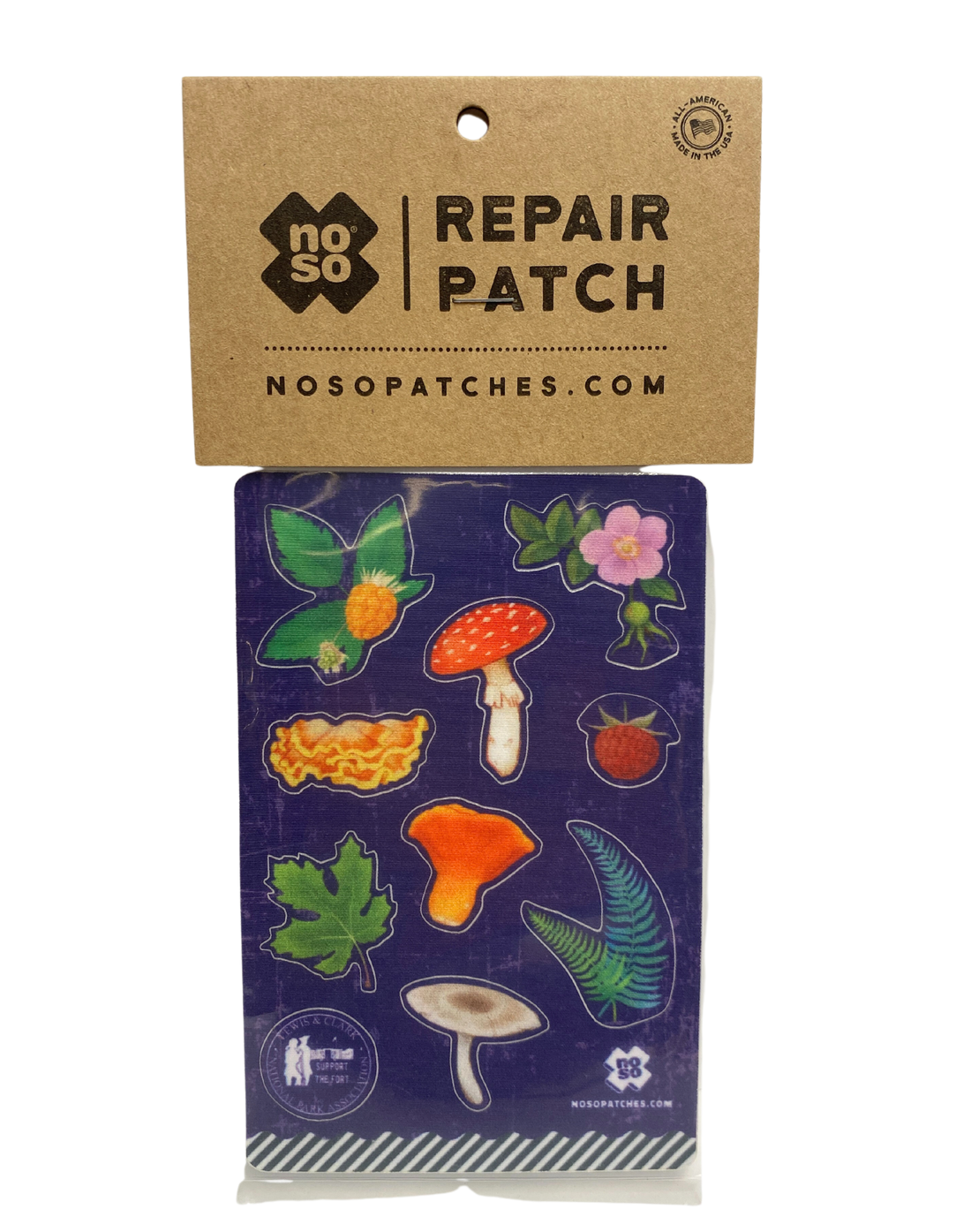 Dazzit NoSo Repair Patches Plants SALE Fort Clatsop Bookstore